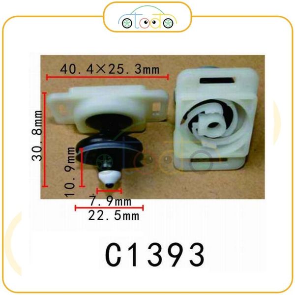 Chốt nhựa C1393 dùng cho xe Audi/ Volkswagen sản xuất với độ chính xác cao