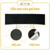 Cuộn 25 MÉT Velcro, băng dính gai, khóa nhám, tape có keo sẵn