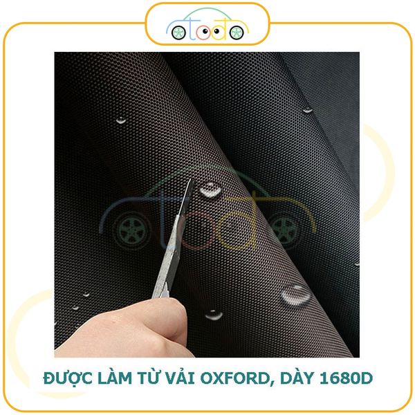 Hộp 70 lít đựng đồ cốp xe ô tô, túi đựng đồ lặt vặt gấp gọn đa chức năng bằng vải Oxford