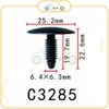 Chốt nhựa C3285 dùng cho xe Ford sản xuất với độ chính xác cao