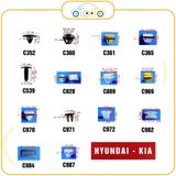Chốt nhựa C1964 dùng cho xe Hyundai - Kia sản xuất với độ chính xác cao