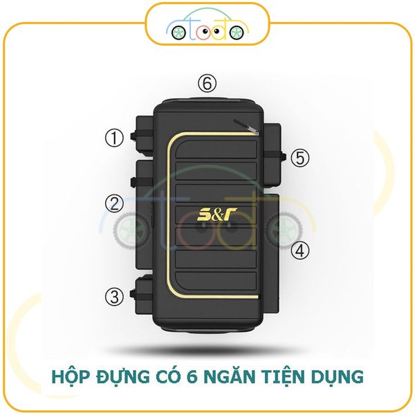 Hộp 70 lít đựng đồ cốp xe ô tô, túi đựng đồ lặt vặt gấp gọn đa chức năng bằng vải Oxford