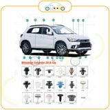 Chốt nhựa C3297 dùng cho xe Mitsubishi sản xuất với độ chính xác cao
