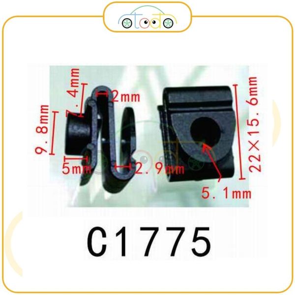 Chốt nhựa C1775 dùng cho xe Hyundai - Kia sản xuất với độ chính xác cao