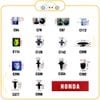 Chốt nhựa C1864 dùng cho xe Honda sản xuất với độ chính xác cao