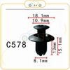 Chốt nhựa C578 dùng cho xe Ford/ Hyundai/ Mazda sản xuất với độ chính xác cao