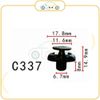 Chốt nhựa C337 dùng cho xe Toyota sản xuất với độ chính xác cao