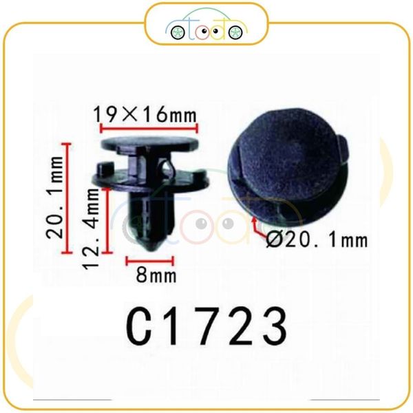 Chốt nhựa C1723 dùng cho xe Nissan sản xuất với độ chính xác cao