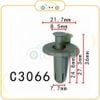 Chốt nhựa C3066 dùng cho xe Mazda sản xuất với độ chính xác cao