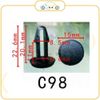 Chốt nhựa C98 dùng cho xe Honda/ Toyota sản xuất với độ chính xác cao