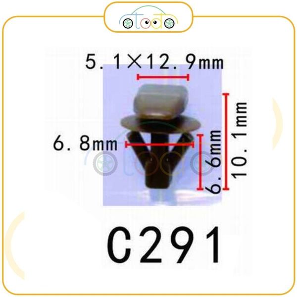 Chốt nhựa C291 dùng cho xe Mitsubishi sản xuất với độ chính xác cao
