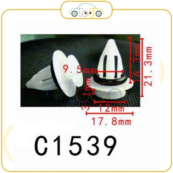 Chốt nhựa C1539 dùng cho xe BMW sản xuất với độ chính xác cao