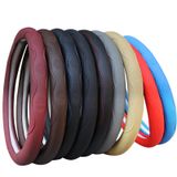 Bọc vô lăng cao su xe ô tô 5, 7 chỗ lắp đặt dễ dàng tại nhà, đường kính vô lăng 37-38 cm