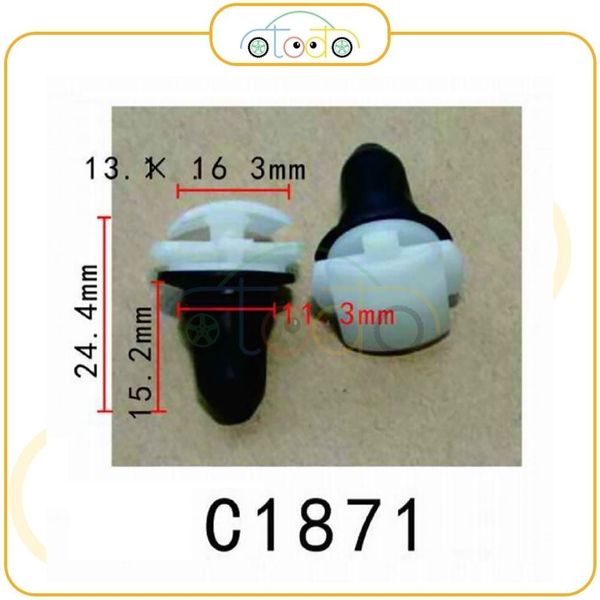 Chốt nhựa C1871 dùng cho xe Volkswagen sản xuất với độ chính xác cao