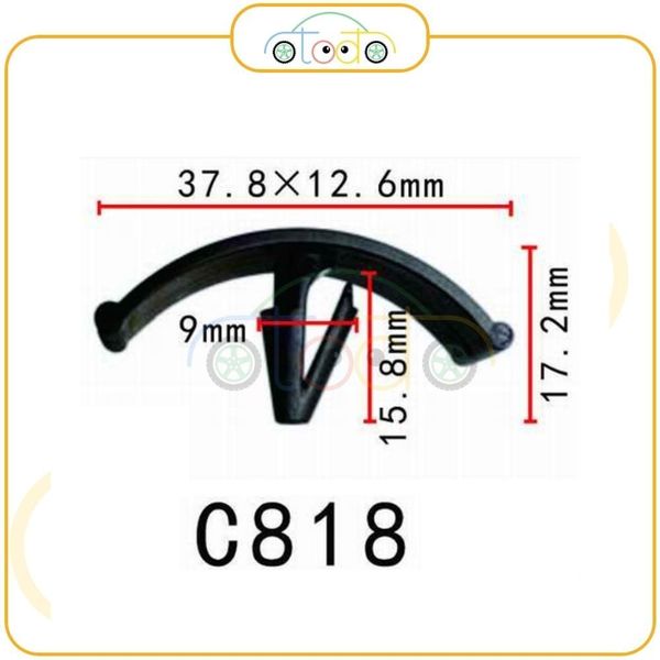 Chốt nhựa C818 dùng cho xe Chrysler/ Ford sản xuất với độ chính xác cao