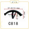 Chốt nhựa C818 dùng cho xe Chrysler/ Ford sản xuất với độ chính xác cao