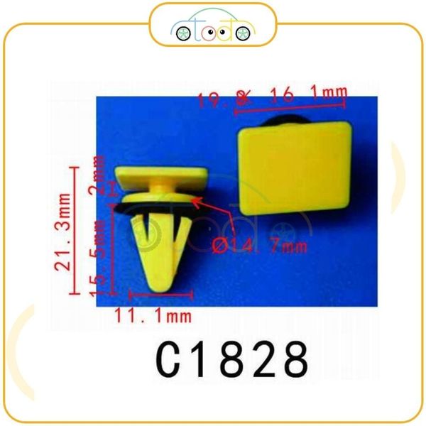Chốt nhựa C1828 dùng cho xe Hyundai - Kia sản xuất với độ chính xác cao