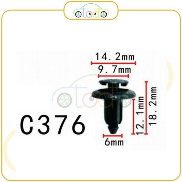 Chốt nhựa C376 dùng cho xe Other sản xuất với độ chính xác cao