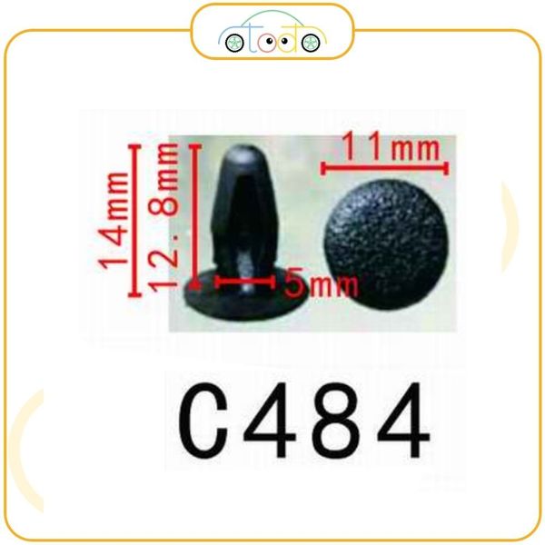 Chốt nhựa C484 dùng cho xe Honda/ Mitsubishi/ Nissan sản xuất với độ chính xác cao
