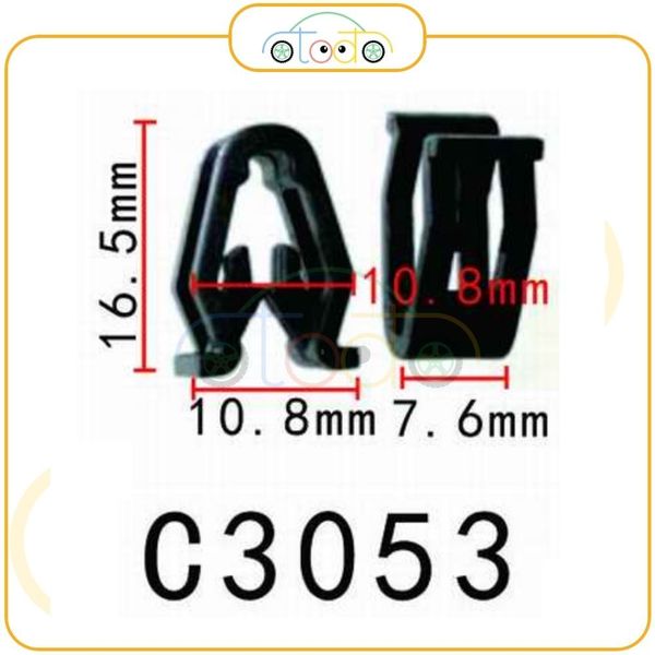 Chốt nhựa C3053 dùng cho xe Hyundai - Kia sản xuất với độ chính xác cao