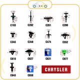 Chốt nhựa C1489 dùng cho xe Chrysler sản xuất với độ chính xác cao