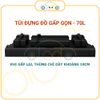 Hộp 70 lít đựng đồ cốp xe ô tô, túi đựng đồ lặt vặt gấp gọn đa chức năng bằng vải Oxford