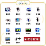 Chốt nhựa C1102 dùng cho xe Mitsubishi sản xuất với độ chính xác cao
