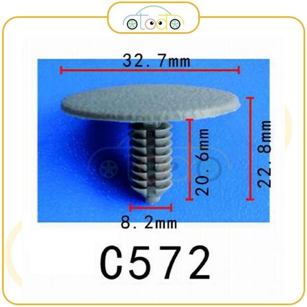 Chốt nhựa C572 dùng cho xe Ford sản xuất với độ chính xác cao