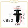 Chốt nhựa C882 dùng cho xe Toyota sản xuất với độ chính xác cao