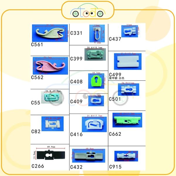 Chốt nhựa C3307 dùng cho xe Other sản xuất với độ chính xác cao