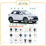 Chốt nhựa C14 dùng cho xe Ford/ Honda/ Isuzu/ Mitsubishi sản xuất với độ chính xác cao