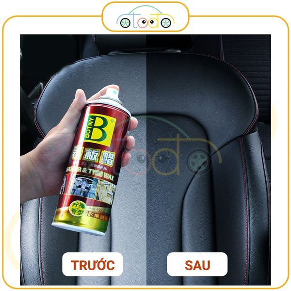 Chai xịt bảo dưỡng dải cao su và nhựa ô tô, chất bảo vệ dải gioăng cửa ô tô, cửa sổ trời ô tô, chống lão hóa và làm mềm