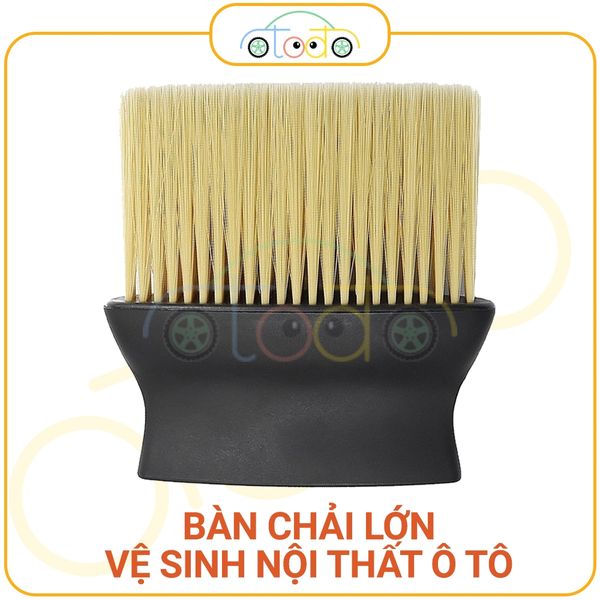 Bàn chải vệ sinh cửa gió điều hòa ô tô, nội thất gia đình, chổi quét bụi, dụng cụ vệ sinh lông mềm