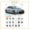 Chốt nhựa C1329 dùng cho xe Toyota sản xuất với độ chính xác cao