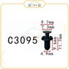 Chốt nhựa C3095 dùng cho xe Toyota sản xuất với độ chính xác cao