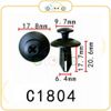 Chốt nhựa C1804 dùng cho xe Ford sản xuất với độ chính xác cao