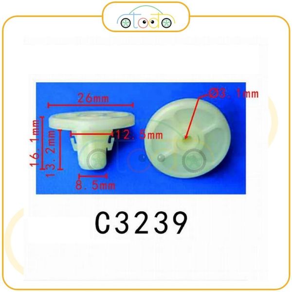 Chốt nhựa C3239 dùng cho xe BMW sản xuất với độ chính xác cao