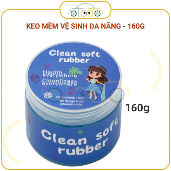 Keo mềm vệ sinh xe hơi đa năng vệ sinh cửa thoát khí, bàn phím gia đình và các khe hở nhỏ khó vệ sinh
