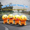 Búp bê lắc lò xo gắn nón, Thú nhún lò xo trang trí xe hơi