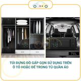 Hộp 70 lít đựng đồ cốp xe ô tô, túi đựng đồ lặt vặt gấp gọn đa chức năng bằng vải Oxford