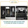 Hộp 70 lít đựng đồ cốp xe ô tô, túi đựng đồ lặt vặt gấp gọn đa chức năng bằng vải Oxford