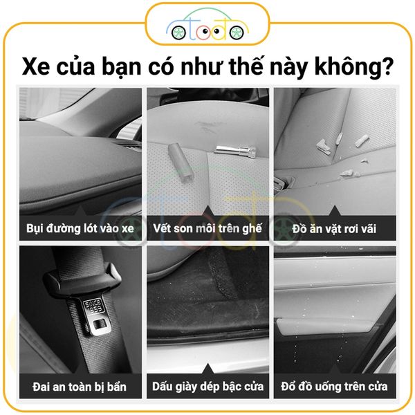 Chai xịt bọt tẩy rửa đa năng nội thất ô tô, ghế da, vệ sinh không cần nước