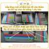 Bộ thảm rối sọc qua ngựa dành cho xe 9 chỗ Hyundai Starex Nhập Hàn năm 2010 theo form thảm da