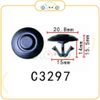 Chốt nhựa C3297 dùng cho xe Mitsubishi sản xuất với độ chính xác cao