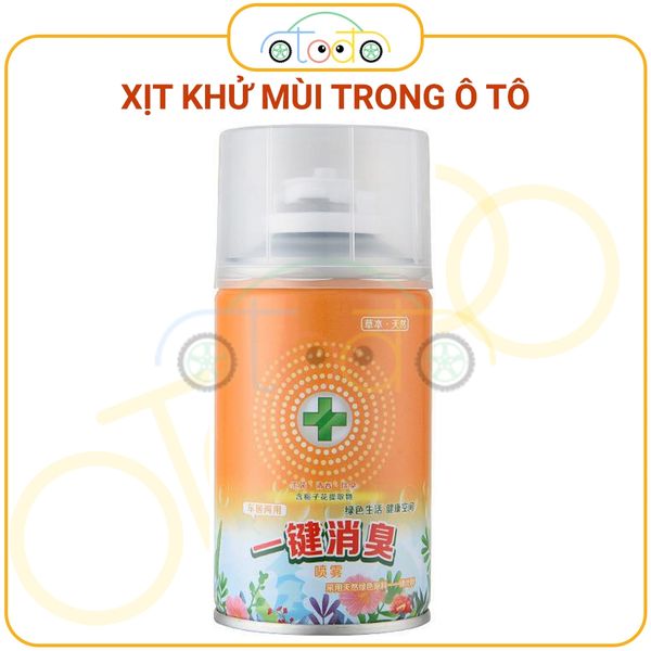 Chai xịt khử mùi xe hơi, làm sạch không khí, khử mùi điều hoà, khử trùng xe hơi hương thơm dịu nhẹ