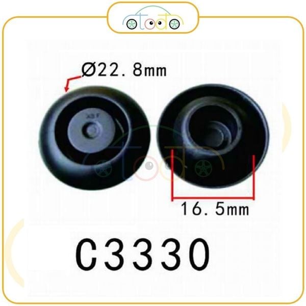 Chốt nhựa C3330 dùng cho xe Mercedes Benz sản xuất với độ chính xác cao