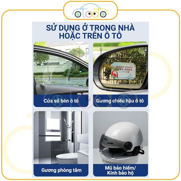 Chất tẩy màng dầu trên kính chắn gió ô tô, chất tẩy bọt trên cửa sổ ô tô, bình xịt tẩy màng dầu trên ô tô