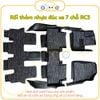 Bộ thảm rối sọc qua ngựa dành cho xe 7 chỗ Ford Everest năm 2022-2024 theo form thảm nhựa đúc