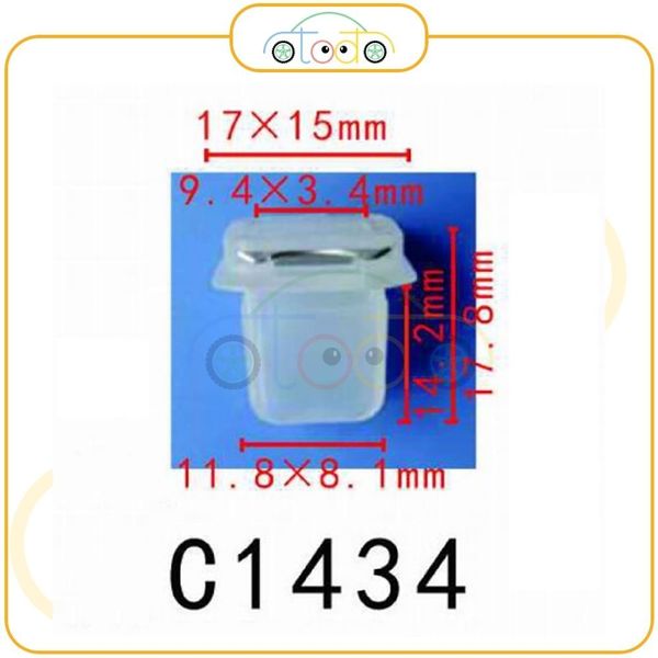 Chốt nhựa C1434 dùng cho xe BMW sản xuất với độ chính xác cao