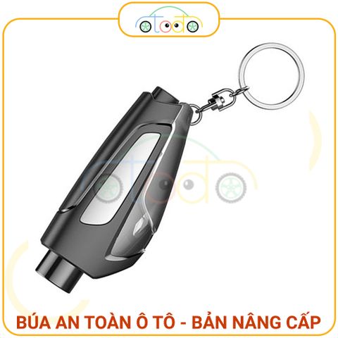 Búa an toàn ô tô, búa phá cửa sổ mini, dao cắt dây an toàn, búa thoát hiểm đa năng, bộ dụng cụ khẩn cấp ô tô-Bản thường